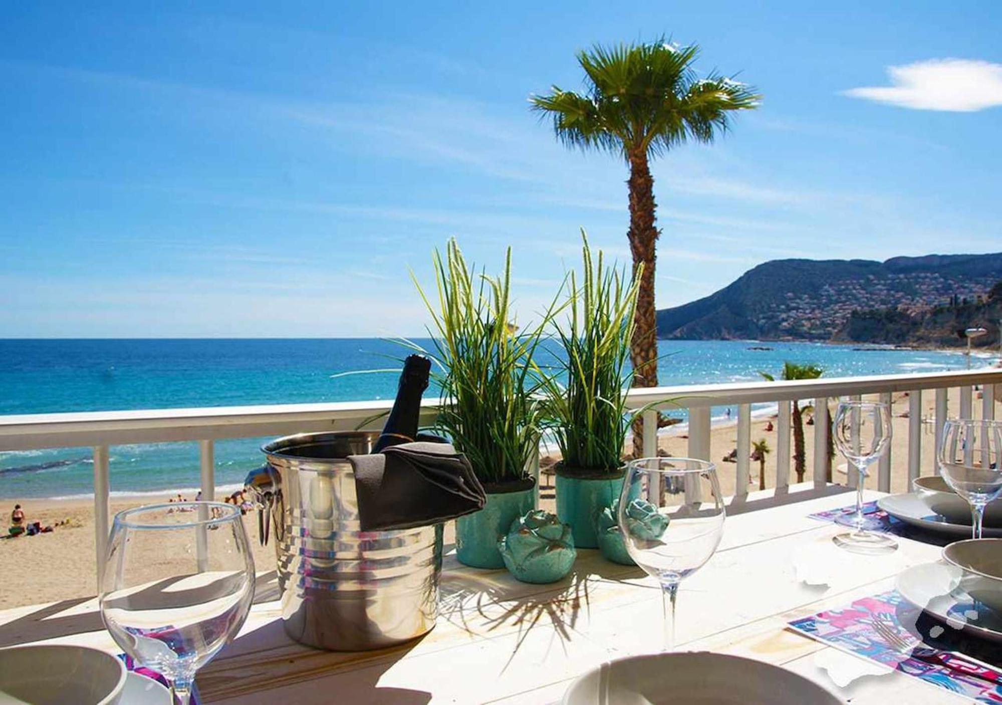 Costablancadreams Capri In Calpeアパートメント エクステリア 写真