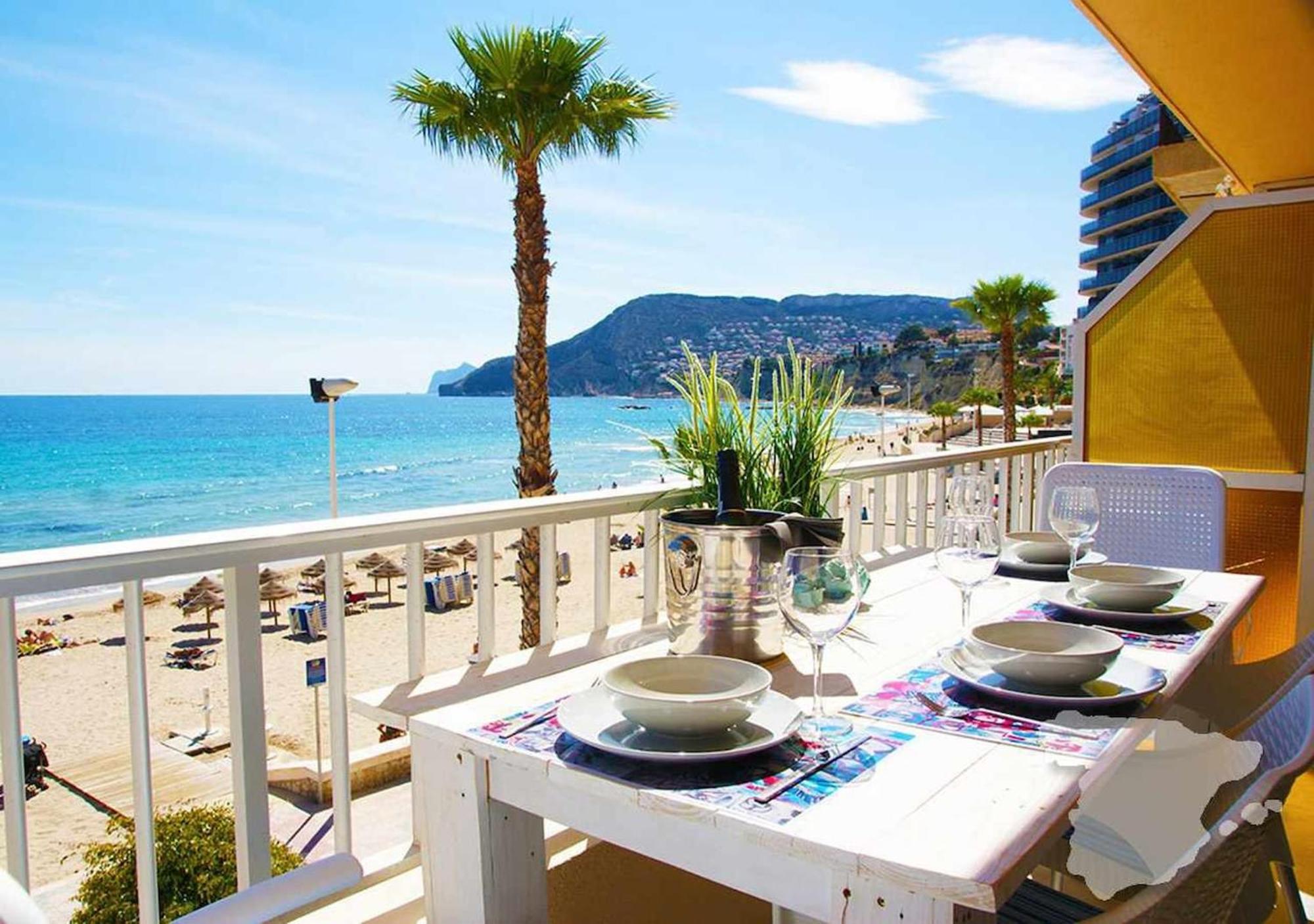 Costablancadreams Capri In Calpeアパートメント エクステリア 写真