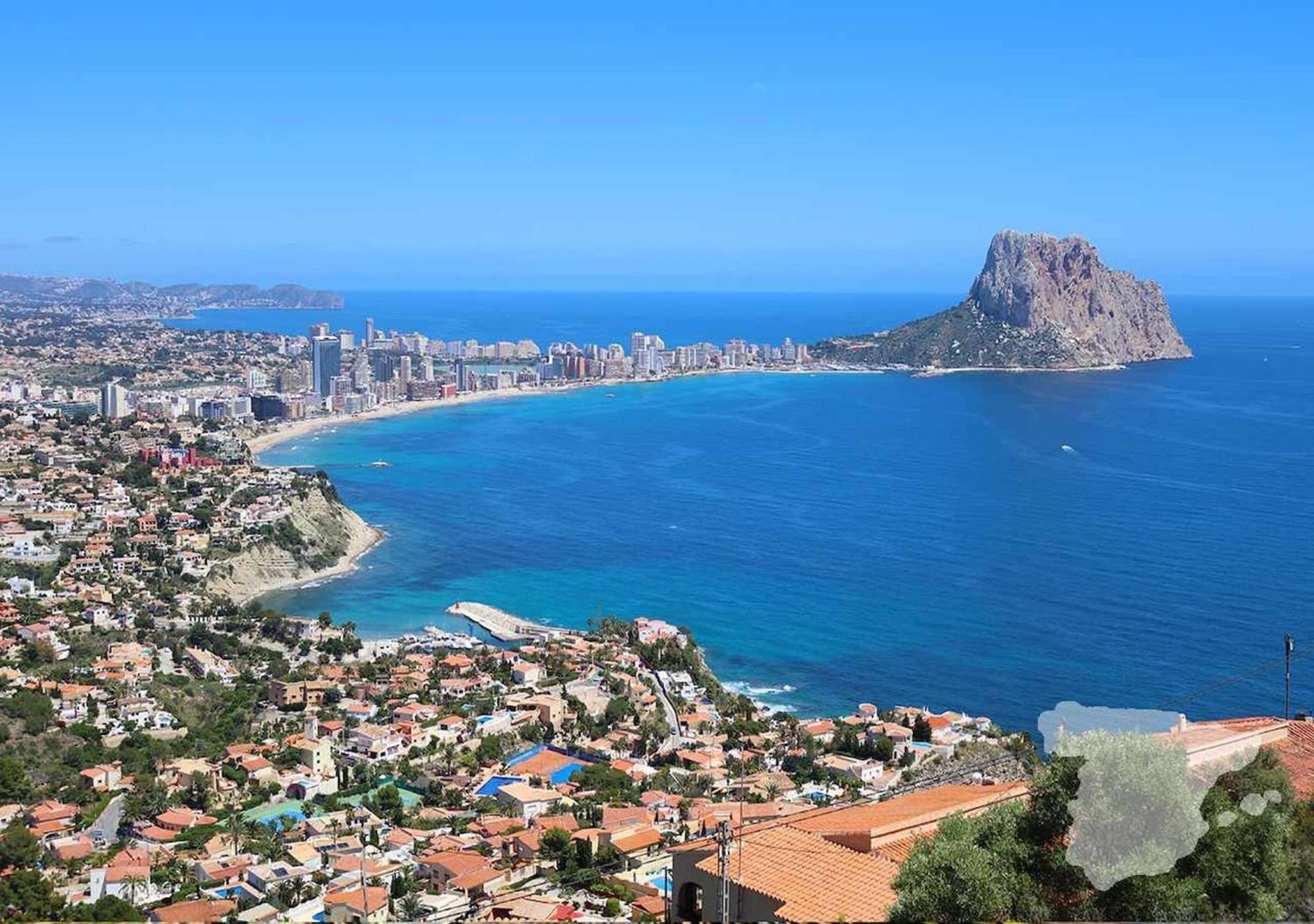 Costablancadreams Capri In Calpeアパートメント エクステリア 写真