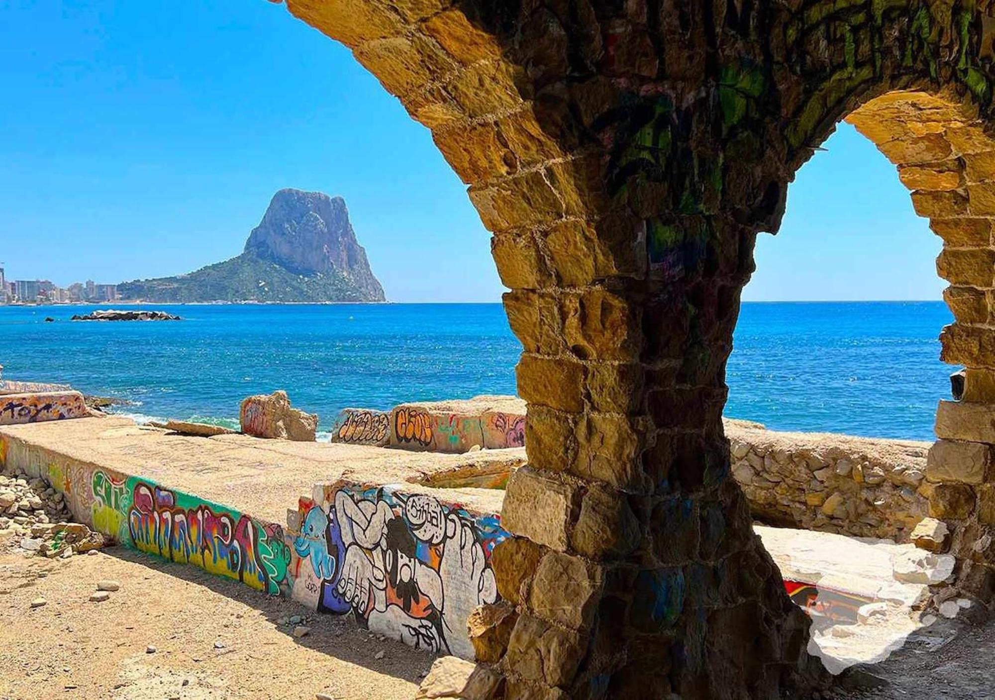 Costablancadreams Capri In Calpeアパートメント エクステリア 写真